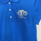 U2 Joshua Tree Tour 2017 Blue Event Polo Ladies Sz Md Chicago Soldier Field Top