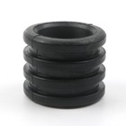 Exhaust Pipe To Muffler Rubber Seal Gasket Fit For 1989-2007 Honda Cr125r Cr 125