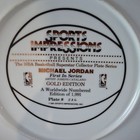 Sports Impressions Michael Jordan Gold Edition Collector Plate  826  1 In Series