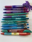 Lot Of 12 Pharmaceutical Drug Rep Promo Advertising Pens Most Not Working 