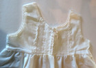 Vintage Sears Baby Toddler Girls Slip Dress Size 2 Lace Sleeveless Cotton Blend