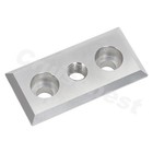 2x Antler Style Floor Plate For Stryker  ferno Stretcher Secure Fastening System