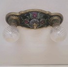 813c Antique 1910 s 20 s Art Nouveau Deco Ceiling Light Lamp Fixture Hall