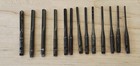 Lot Of 12 Vintage Yankee Drill Point Bits For Spiral Ratchet Push Screwdriver 