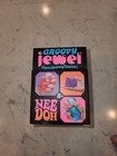 Authentic Nib Schylling Blue Groovy Jewel Nee Doh Diamond Glitter Needoh  Rare