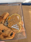 Encased  Muhammad Ali Bear Beanie Bean Feb 1999 Ali Salvino s Bammers Orange 9   