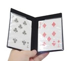 Magic Trick Melting 7 Of Clubs  optical Wallet  Gimmick Close Up Illusion Moa
