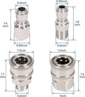 3 8   Pressure Washer Quick Connect Fittings Adapter Set For Npt Thread Kit