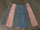 Leathercraft Process Of America Vintage Leather Skirt Waist 26     27     Rare