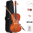 Glarry School Band 4 4 Full Size Acoustic Violin Fiddle With Accessories