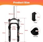 Ztz 20 26   4 0 Inch Fat Tire Oil Spring Suspension Fork  135mm Spacing Hub- Hot