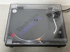 Technics Sl-1200mk3 Quartz Direct Drive Dj Turntable Black Tested Works W cover