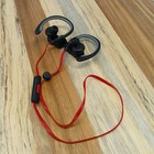 Beats By Dr  Dre Powerbeats2 Bluetooth Sport Headphones Black red Tested