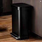 Simplehuman Step Can 45l Trash Can With Liner Pocket Stainless Steel Kitchen