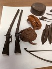 1960 s Marx Toys Action Figure Accessories  johnny West  Mixed Lot No Dolls