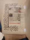 A Leaf From A 15th-century Medieval Book Of Hours