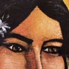 Indigenous Peoples Hand Painted Leather Portrait