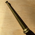 Vintage Brass Fire Hose Nozzle Narrow 12  Long General Fire Truck Corporation
