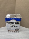 Watco Teak Oil By Rust-oleum   1 Gallon   Dented Can