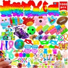 1000 Pcs Party Favors Bulk Fidgets Toys Pack For Carnival Treasure Box Toys