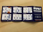 1995-1996 New York Islanders Hockey Pocket Schedule-nhl Fisherman Logo-free Ship