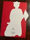 Hallmark Greeting Card Die Cut Boy Doll Sailor  vintage 