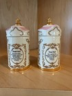 Vintage 1995 Lenox Walt Disney Spice Jars Set Of 6