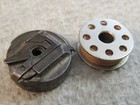 Singer Vtg Featherweight 221 222   301 Sewing Machine Part Bobbin Case 45750   1