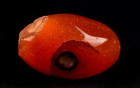 Old Mystic Carnelian Pema Raka  Bead   sanctified Scar    Medicine Man   8027
