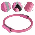 Dual Grip Pilates Workout Ring Body Fitness Exercise Yoga Circle Trainer Tool Us