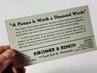 Antique 1930 s South Africa Bulfontein Diamond Mine Advertising Card