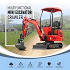 Hy14c Free Ship Mini Excavator 13 5hp 1 4ton Gas B s Epa Engine 4 Accessories