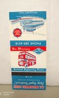 Vintage See Winnipeg Ca Gray Line Tours M s  Paddlewheel Queen Matchbook Cover 