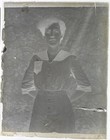 Antique Glass Plate Photo Negative - Portrait Of A Woman - 1900 s