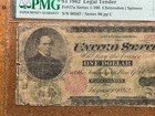 Pmg Vg10  1 1863 Legal Tender United States Bank Note Fr  17a Chittenden Spinner