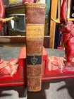 Antique Leather Bound French Book Cours De Litterature 6th Volume  1815 