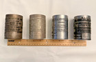 Lot Of 4 Vintage New Jersey Turnpike Printing Plate Roller Toll Print Tickets
