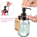 Mason Jar Bathroom Accessories Set 4 Pcs  Oil Rubbed Bronze