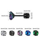 4 Pairs Titanium Screw Back Surgical Stainless Steel Stud Earrings For Women Men
