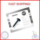 Bcp Fasteners  8 X 1  100 Qty Black Wood Screws - Phillips Modified Truss Head W