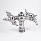 1  Bsp Male 360   Rotary Cleaning Spray Ball Canister For Cip Tank Homebrew Beer