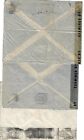 Egypt 1941 42 Three War Time Covers All Censored Alexandria   Cairo To Ny