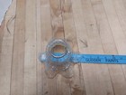 Vintage Clear Floral Bell Shaped Glass Lamp Light Shade Fixture