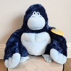 Giggle Scape 12  Chunky Blue Gorilla Stuffed Animal Plush Target New With Tags