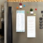 6-pack Cute Magnetic Grocery List Paper Notepads For Fridge  6 Floral Designs 