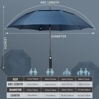 Golf Umbrella Windproof  Extra Large Oversized Heavy Duty Double Canopy For R   