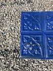 Antique Metal Tin Ceiling Tile 24    X 24  Salvaged Vintage 