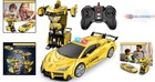 Remote Control Car Plastic 1 18 Scale 360   Rotation Transforming Robot Toy Fo   