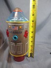 Vintage Masudaya Modern Toys Japan Tin Litho Working Nasa Apollo Space Rocket 
