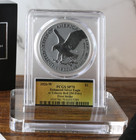      2026 W Silver American Eagle  1 Enhanced Pcgs Sp70 First Strike 250th